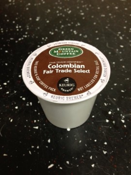 K-cup coffee pods