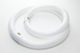 circular fluorescent light tubes