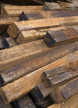 creosote railroad ties