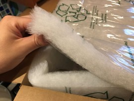 Renewliner insulated shipping padding
