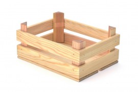 wood clementine boxes