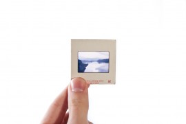 color slides in cardboard mounts
