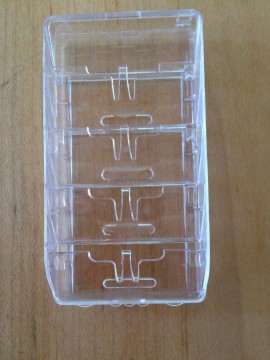 razor blade containers